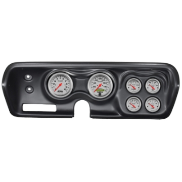 Picture of Autometer Ultra-Lite Kit 71-74 Charger- GTX- Road Runner Dash Kit 6pc Tach-MPH-Fuel-Oil-WTMP-Volt