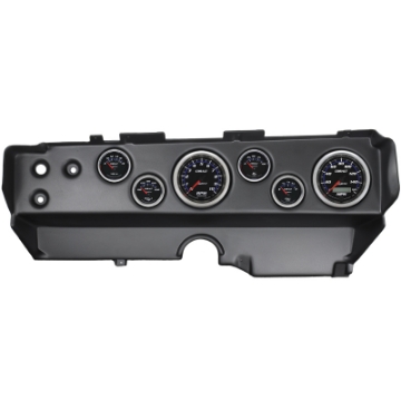 Picture of Autometer Cobalt 70-74 E-Body-Cuda-Challenger Dash Kit 6pc Tach - MPH - Fuel - Oil - WTMP - Volt