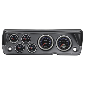 Picture of Autometer Cobalt 70-76 Duster- Demon- Dart Dash Kit 6pc Tach - MPH - Fuel - Oil - WTMP - Volt