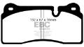 Picture of EBC 08-17 Audi R8 - 04-14 Lamborghini Gallardo Redstuff Rear Brake Pads