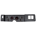 Picture of Autometer Designer Black 79-81 Camaro Dash Kit 6pc Tach - MPH - Fuel - Oil - WTMP - Volt