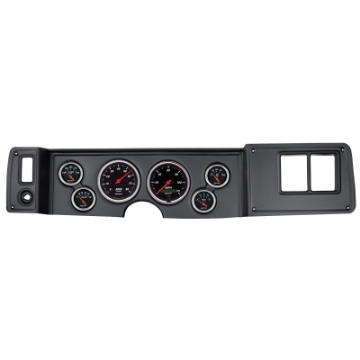Picture of Autometer Designer Black 79-81 Camaro Dash Kit 6pc Tach - MPH - Fuel - Oil - WTMP - Volt