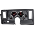 Picture of Autometer Designer Black 69-76 Nova Dash Kit 6pc Tach - MPH - Fuel - Oil - WTMP - Volt