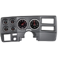 Picture of Autometer Designer Black 73-83 Chevy Truck - Suburban Dash Kit 6pc Tach- MPH- Fuel- Oil- WTMP- Volt