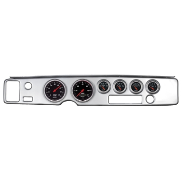 Picture of Autometer Designer Black 70-81 Firebird Dash Kit 6pc Tach - MPH - Fuel - Oil - WTMP - Volt