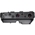 Picture of Autometer Designer Black 70-74 E-Body-Cuda-Challenger Dash Kit 6pc Tach- MPH- Fuel- Oil- WTMP- Volt