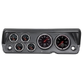 Picture of Autometer Designer Black 70-76 Duster-Demon-Dart Dash Kit 6pc Tach - MPH - Fuel - Oil - WTMP - Volt