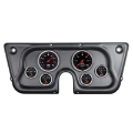 Picture of Autometer Designer Black 67-72 Chevy Truck C-K-K5-Suburban Dash Kit 6pc Tach-MPH-Fuel-Oil-WTMP-Volt