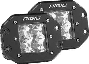 Picture of Rigid Industries Dually - Flush Mount - Spot - Set of 2