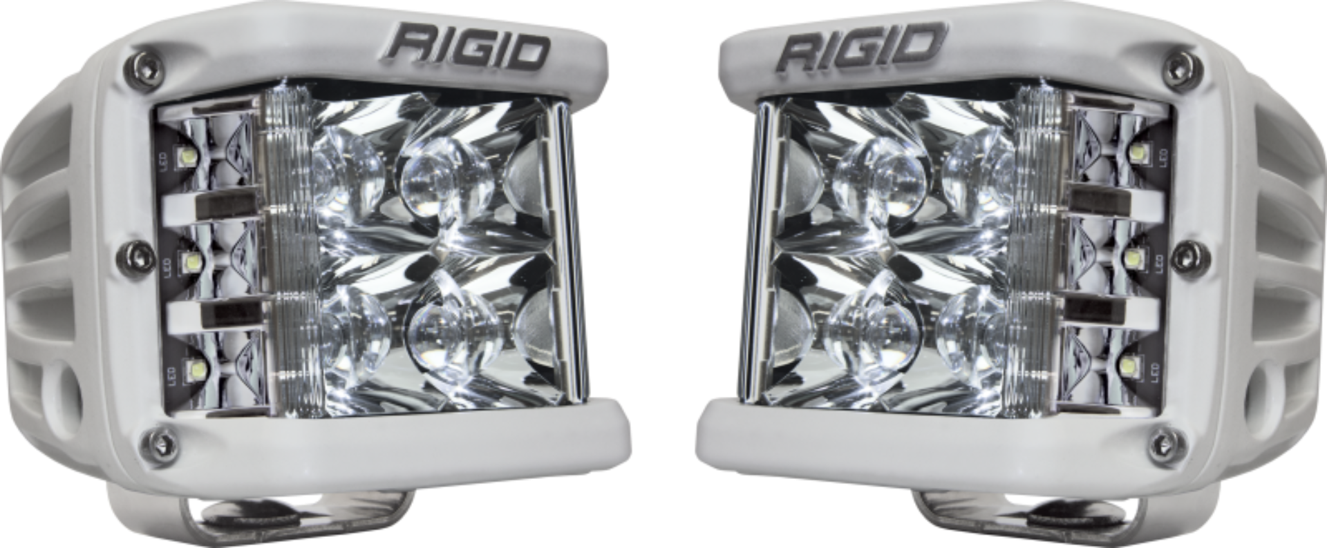 Picture of Rigid Industries D-SS - Spot - Set of 2 - White Housing