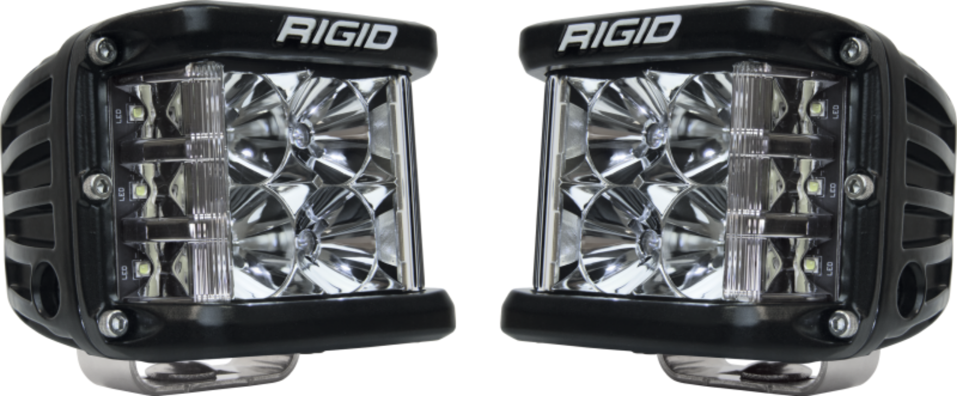Picture of Rigid Industries D-SS - Flood - Set of 2 - Black Housing