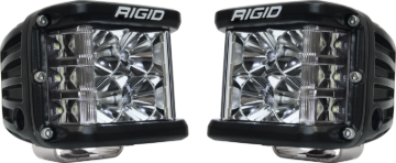 Picture of Rigid Industries D-SS - Flood - Set of 2 - Black Housing