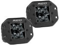 Picture of Rigid Industries D2 - Midnight Edition Flush Mount Spot Lights