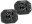 Picture of Rigid Industries D2 - Midnight Edition Flush Mount Spot Lights