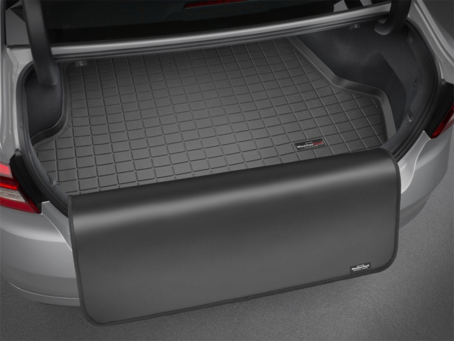 Picture of WeatherTech 2015+ Chevrolet Impala Cargo Liner w- Bumper Protector - Black