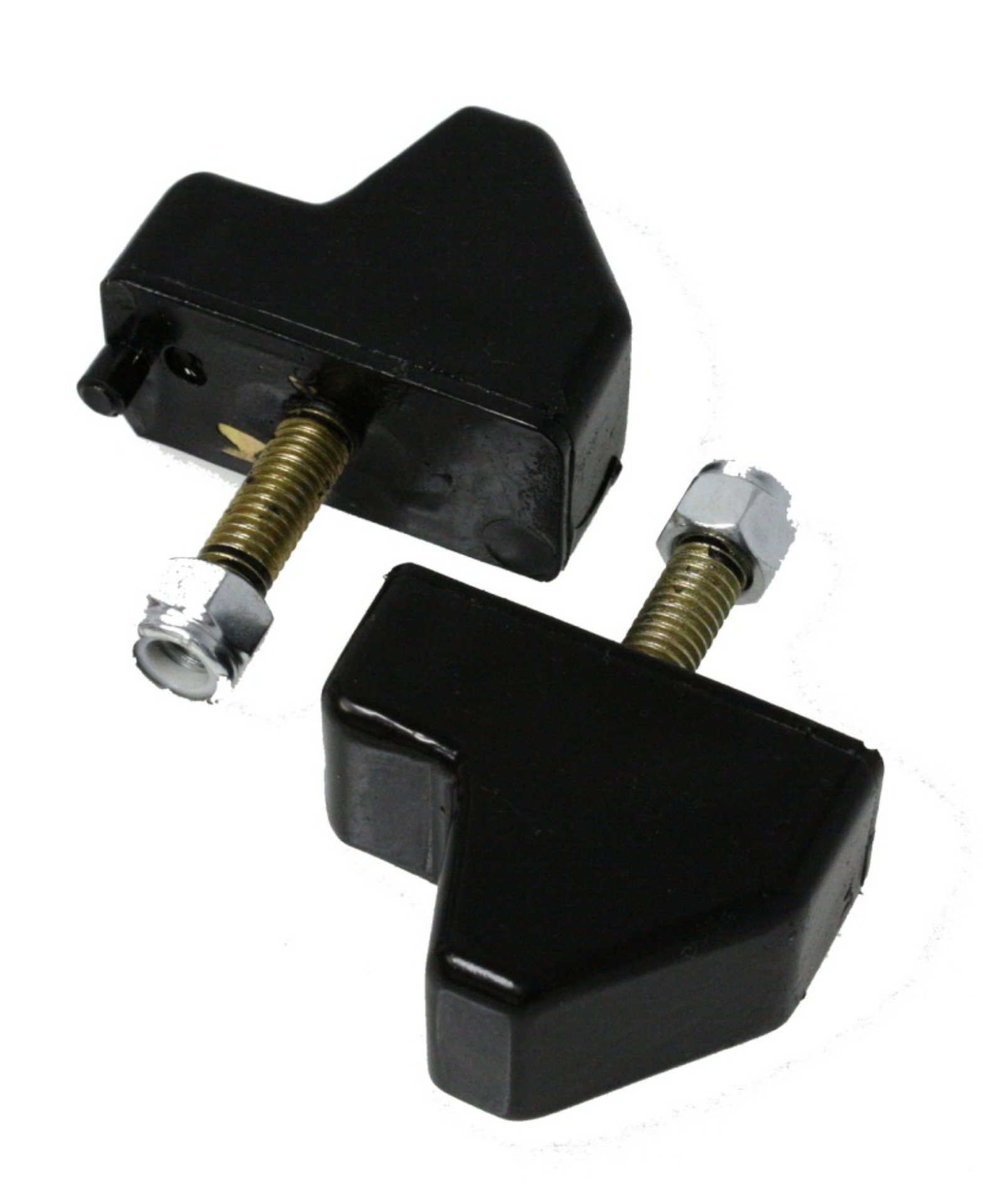 Picture of Energy Suspension GM Style Black Front Bump Stop Set