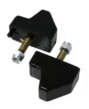 Picture of Energy Suspension GM Style Black Front Bump Stop Set
