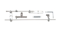Picture of Edelbrock Carburetor Two-Barrel Progressive Throttle Linkage Kit 3X2