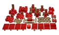 Picture of Energy Suspension 76-79 Firebird - 75-79 Nova Red Hyper-flex Master Bushing Set