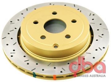 Picture of DBA 09 Pontiac G8 V8 6-0L Rear Drilled & Slotted 4000 Series Rotor