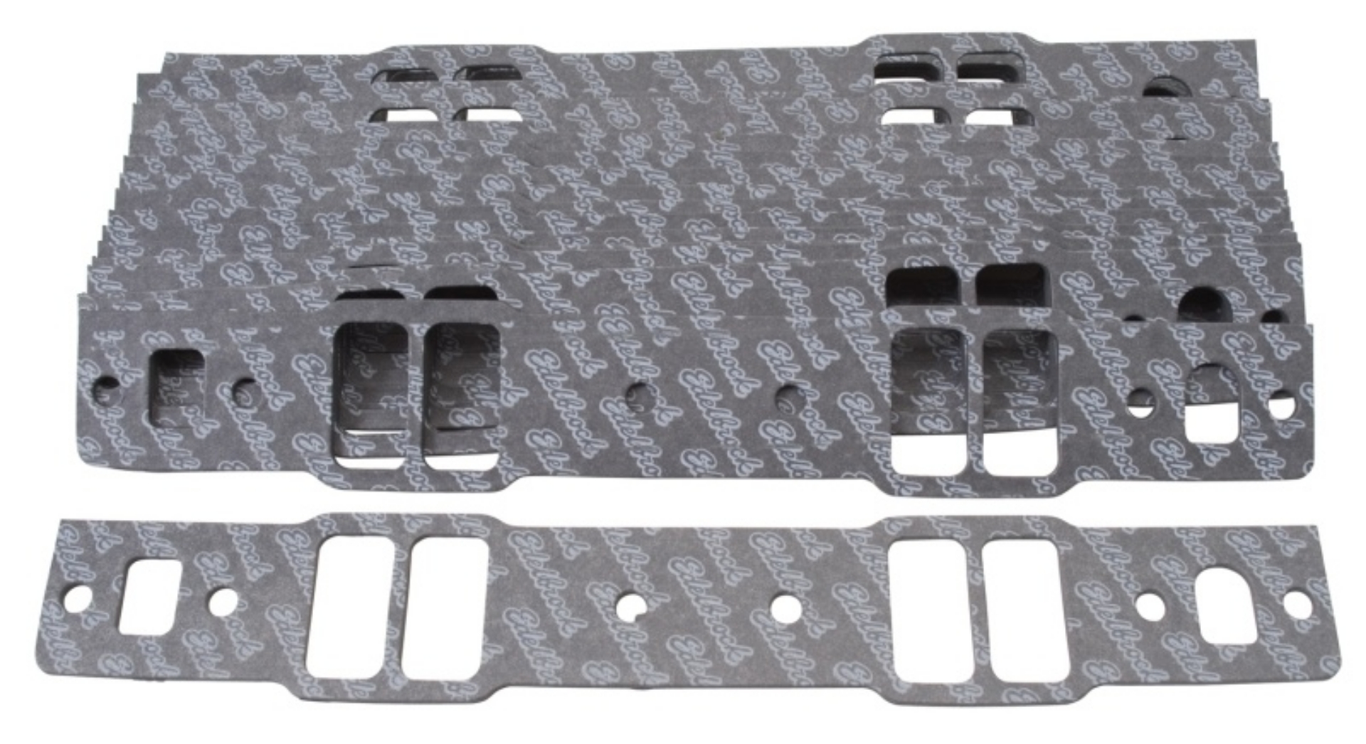 Picture of Edelbrock Gasket Kit Intake Manifold SBC 2814 for GM Cast Iron Bowtie Vortec Package of 10