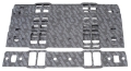 Picture of Edelbrock Gasket Kit Intake Manifold SBC Vortec Cylinder Head 060In Thick Package of 10