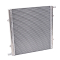 Picture of Edelbrock Heat Exchanger Single Pass Single Row 22 000 Btu-Hr 16In W X 16In H X 1 5In D Silver