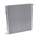 Picture of Edelbrock Heat Exchanger Single Pass Single Row 22 000 Btu-Hr 16In W X 16In H X 1 5In D Silver