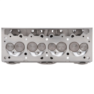 Picture of Edelbrock Cylinder Head Pontiac Performer D-Port 72cc Chambers for Hydraulic Roller Cam Complete