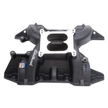 Picture of Edelbrock Performer RPM 440 Manifold Black Powdercoated