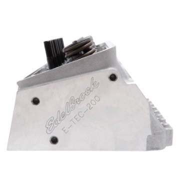 Picture of Edelbrock Cylinder Head SB Chevrolet Performer RPM E-Tec 200 for Hydraulic Roller Cam Complete Ea