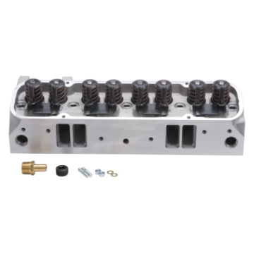 Picture of Edelbrock Cylinder Head Performer RPM CNC Pontiac 1962-1969 455 CI V8 87 cc Combustion Chamber
