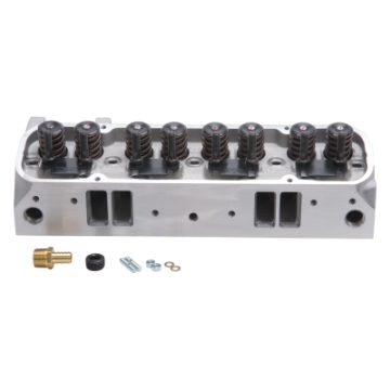 Picture of Edelbrock Cylinder Head Performer RPM CNC Pontiac 1962-1969 455 CI V8 87 cc Combustion Chamber