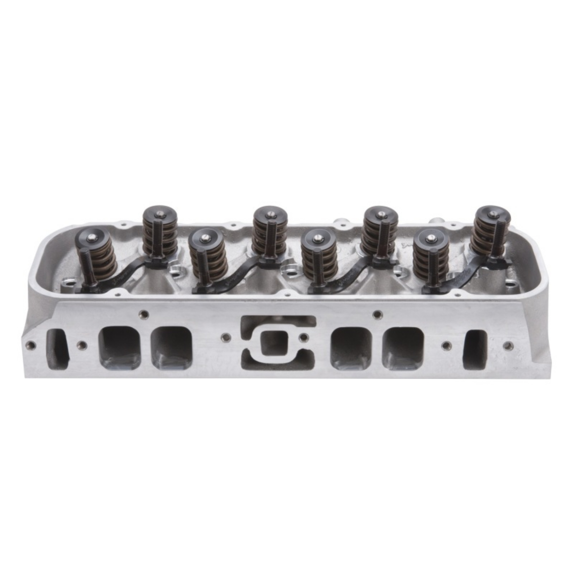 Picture of Edelbrock Cylinder Head BBC Performer RPM Oval Port 100cc Complete Single w- Springs