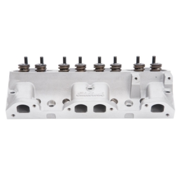 Picture of Edelbrock Cylinder Head Pontiac Performer RPM 87cc for Hydraulic Roller Cam Ea