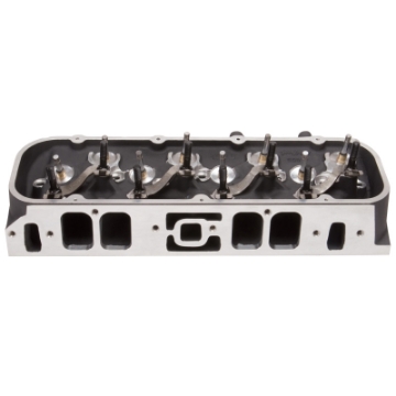 Picture of Edelbrock Single Marine BBC Rect Port Head w- Valves