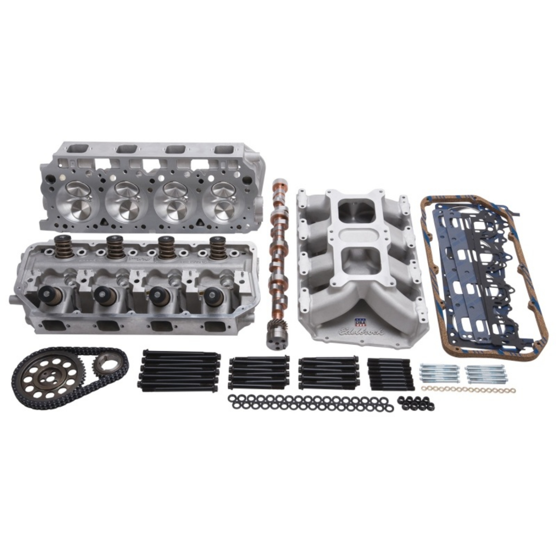 Picture of Edelbrock Power Package Top End Kit Chrysler 426-572 Gen II Hemi 650+ Hp