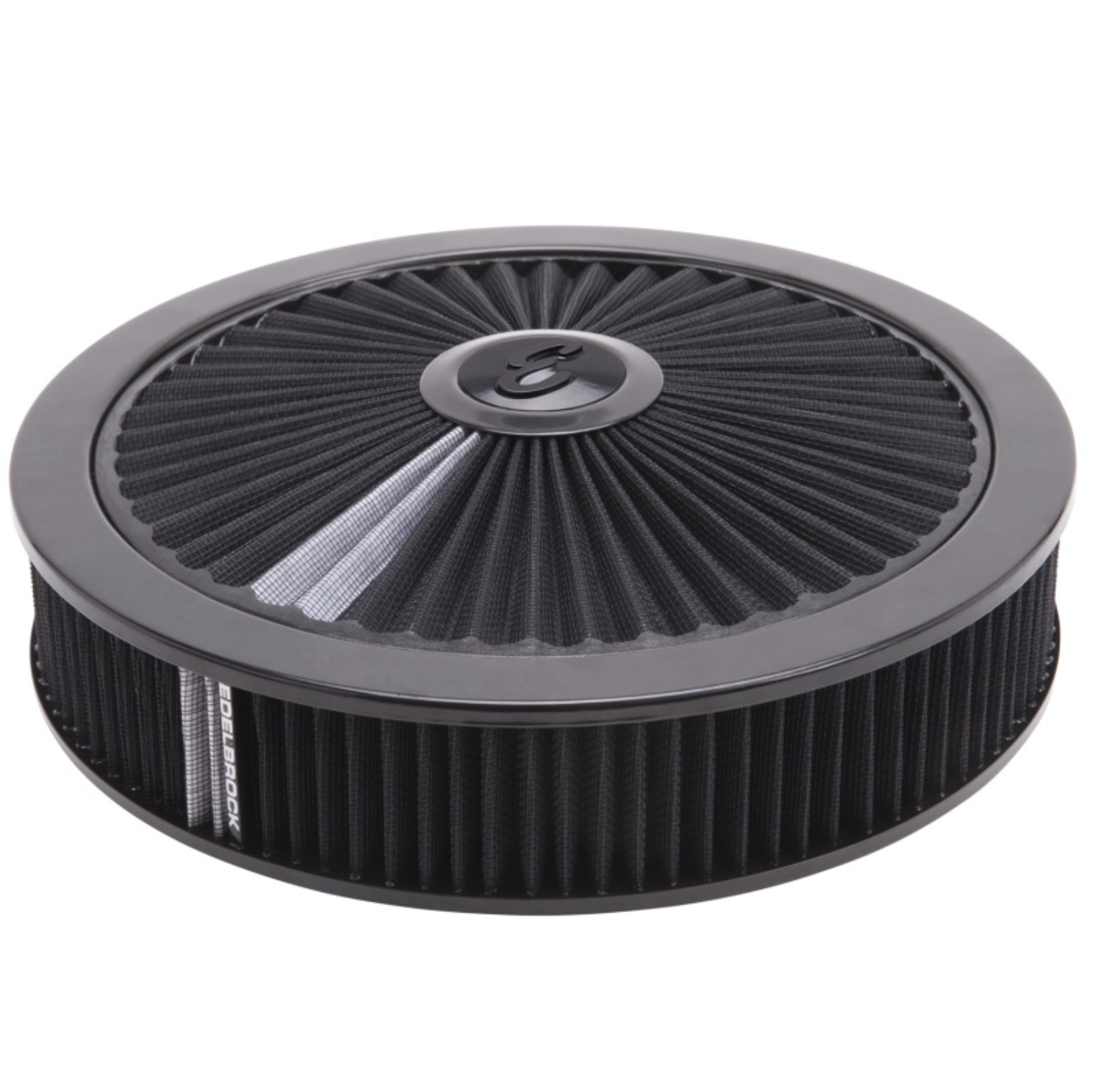 Picture of Edelbrock Air Cleaner Pro-Flo High-Flow Series Round Filtered Top 14In Dia X 3 125In Dropped Base