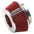Picture of Edelbrock Air Filter Pro-Flo Series Conical 3 7In Tall Red-Chrome