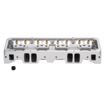 Picture of Edelbrock Cylinder Head SBC NHRA Legal 64cc Straight Plug Bare Single