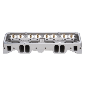 Picture of Edelbrock Cylinder Head SBC NHRA Legal 64cc Straight Plug Bare Single