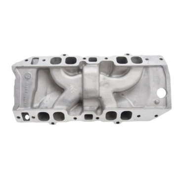 Picture of Edelbrock Polished B-B Chevy O-Port RPM Air-Gap Manifold