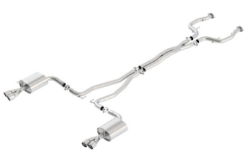 Picture of Borla 08-09 Pontiac G8-GT 6-0L 8cyl SS Catback Exhaust w- X Pipe