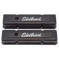 Picture of Edelbrock Valve Cover Signature Series Chevrolet 1959-1986 262-400 CI V8 Tall Black