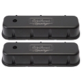Picture of Edelbrock Valve Cover Victor Series Chevrolet 1965 and Later 396-502 V8 Tall Black