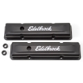 Picture of Edelbrock Valve Cover Signature Series Chevrolet 1959-1986 262-400 CI V8 Low Black
