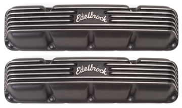 Picture of Edelbrock Valve Cover Classic Series AMC-Jeep 1967-91 290-401 CI V8 Black