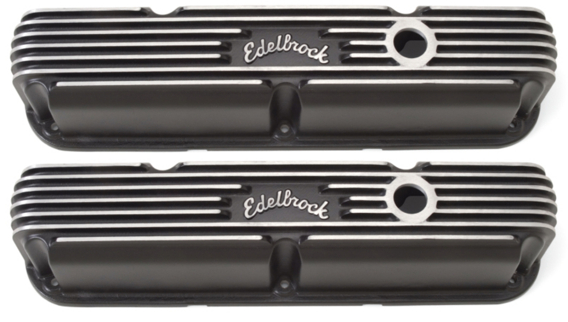 Picture of Edelbrock Valve Cover Classic Series Chrysler La 318-340-360 CI V8 Black
