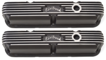 Picture of Edelbrock Valve Cover Classic Series Chrysler La 318-340-360 CI V8 Black