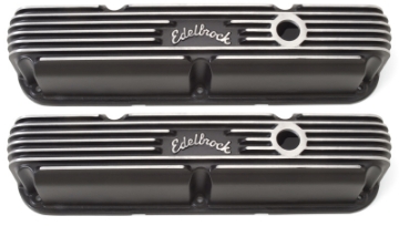 Picture of Edelbrock Valve Cover Classic Series Chrysler La 318-340-360 CI V8 Black